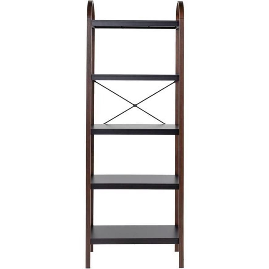 BELLWOOD display unit black/walnut - 170x61cm