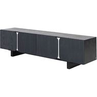 OLBIA tv unit black - 52x198cm