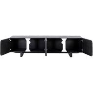 OLBIA tv unit black - 52x198cm
