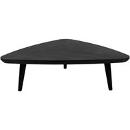 NOIR coffee table black - 99x93cm