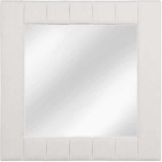 FIORI wall mirror white - 80x80cm