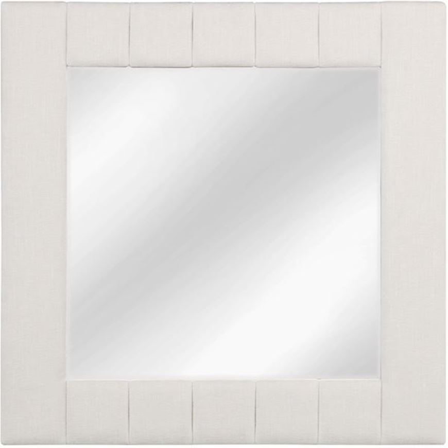 FIORI wall mirror white - 80x80cm