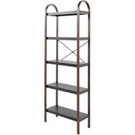 BELLWOOD display unit black/walnut - 170x61cm