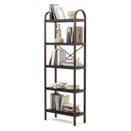 BELLWOOD display unit black/walnut - 170x61cm