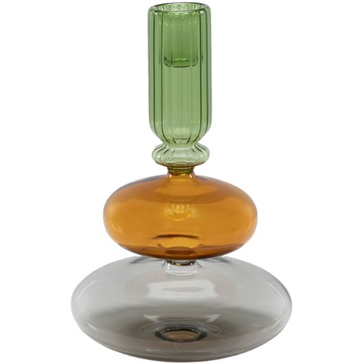 Picture of RORI candle holder multicolour - H22cm