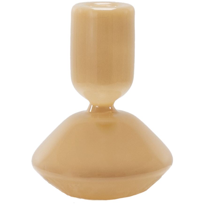 Picture of ETTA candle holder beige - H14cm