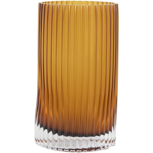 Picture of ELIAN vase amber - H28cm