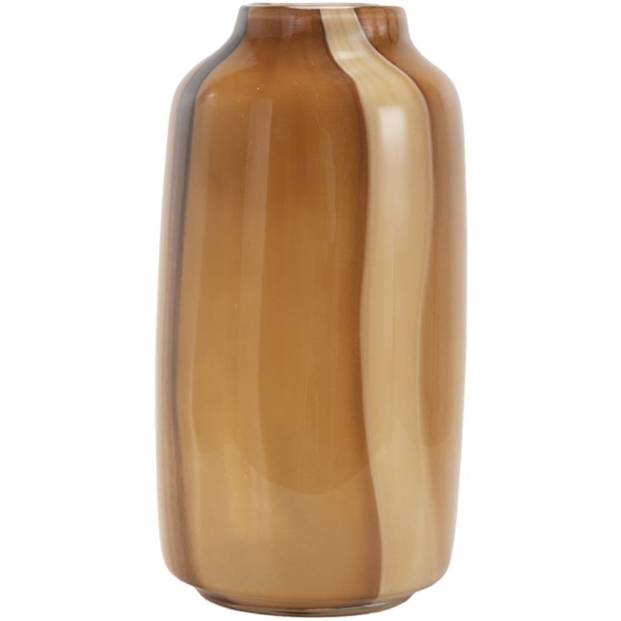 Picture of IAN vase brown - H32cm