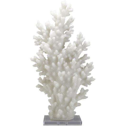 Picture of MARNIN coral decoration white - H60cm
