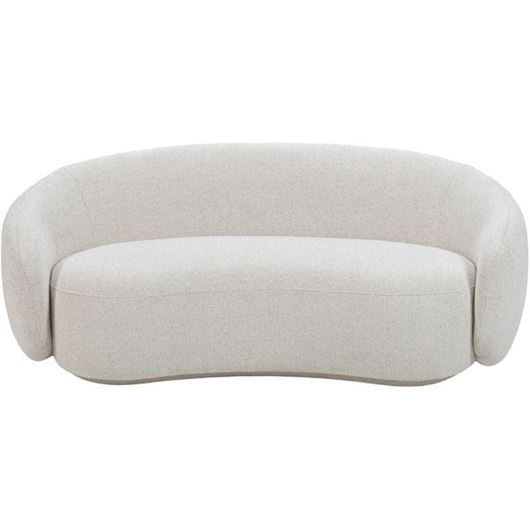 AMANDA 2 seater sofa white