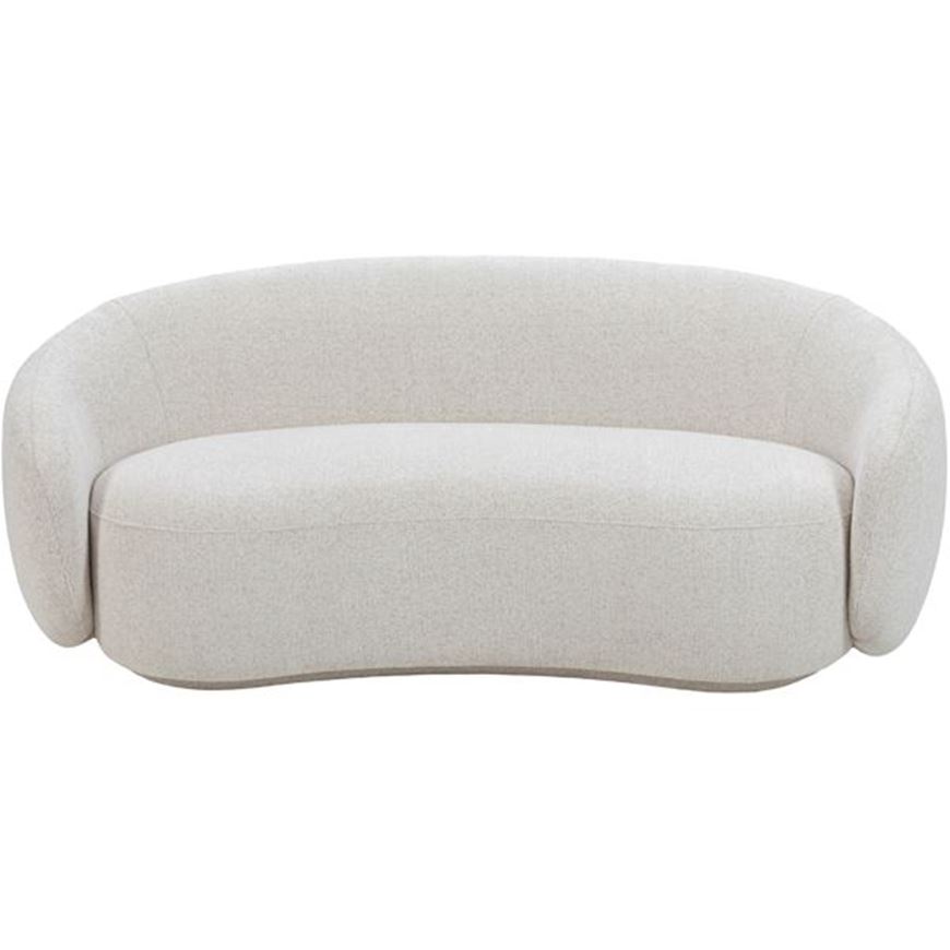 AMANDA 2 seater sofa white