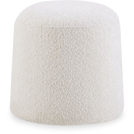 Picture of PUDDING stool white - dia 42cm