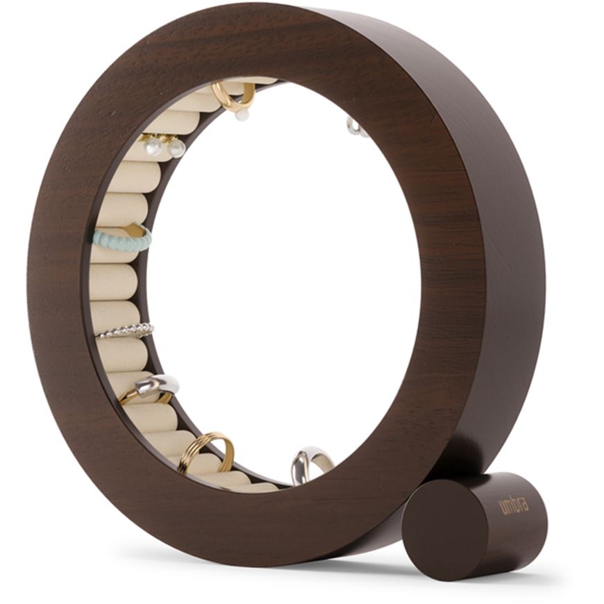 Picture of FERRIS jewellery organiser walnut