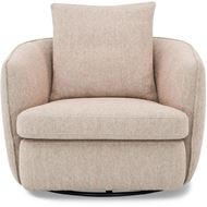 NEST swivel armchair beige - medium