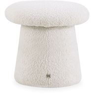 MUSHROOM stool white - large