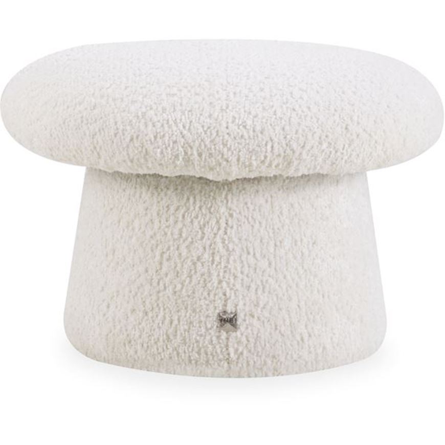 MUSHROOM stool white - medium