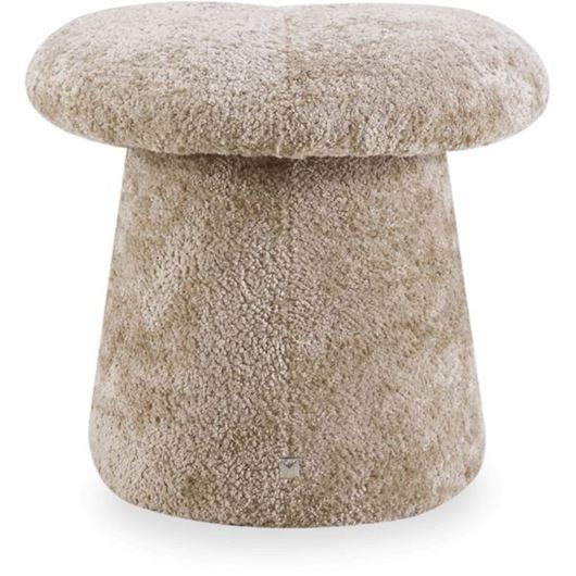 MUSHROOM stool beige - large