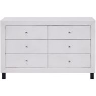 VALORE chest of 6 drawers beige