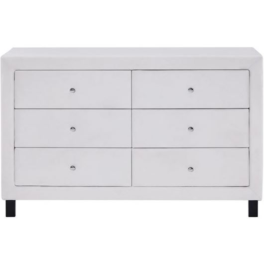 VALORE chest of 6 drawers beige