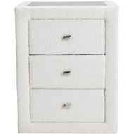 ROTONDE bedside table white