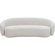 AMANDA 3 seater sofa white