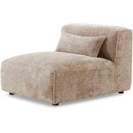 LEOPOLD armless modular chair beige