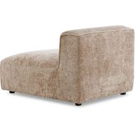 LEOPOLD armless modular chair beige