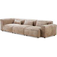 LEOPOLD corner modular chair beige