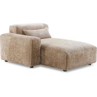 LEOPOLD left arm modular chaise beige