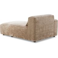 LEOPOLD left arm modular chaise beige