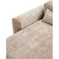LEOPOLD left arm modular chaise beige