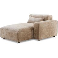 LEOPOLD right arm modular chaise beige