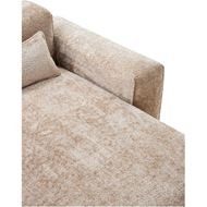 LEOPOLD right arm modular chaise beige