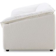 MILO 3 seater sofa white
