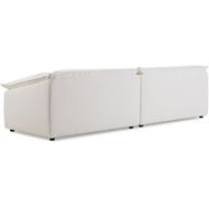 MILO 3 seater sofa white