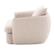 NEST swivel armchair beige - large