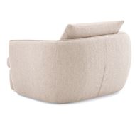 NEST swivel armchair beige - large