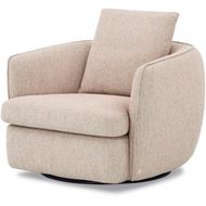 NEST swivel armchair beige - medium