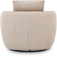 NEST swivel armchair beige - medium