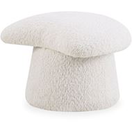 MUSHROOM stool white - medium