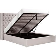 MAGAZIN storage bed beige - 180x200cm