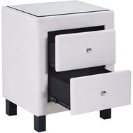 VALORE bedside table beige