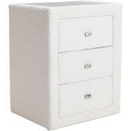 ROTONDE bedside table white