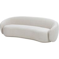AMANDA 3 seater sofa white