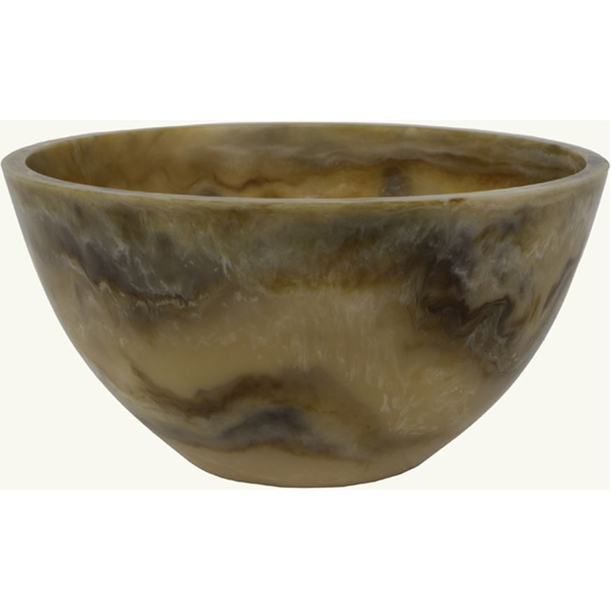 Picture of AMBER bowl brown - dia 26cm