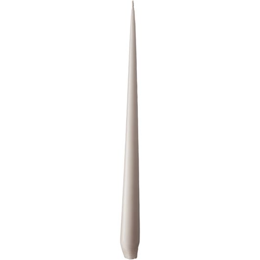 Picture of ESTER taper candle linen grey - H32cm