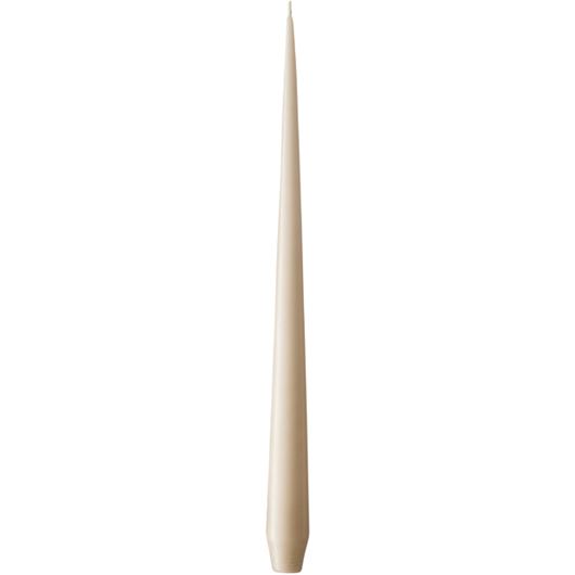 Picture of ESTER taper candle ice latte - H32cm