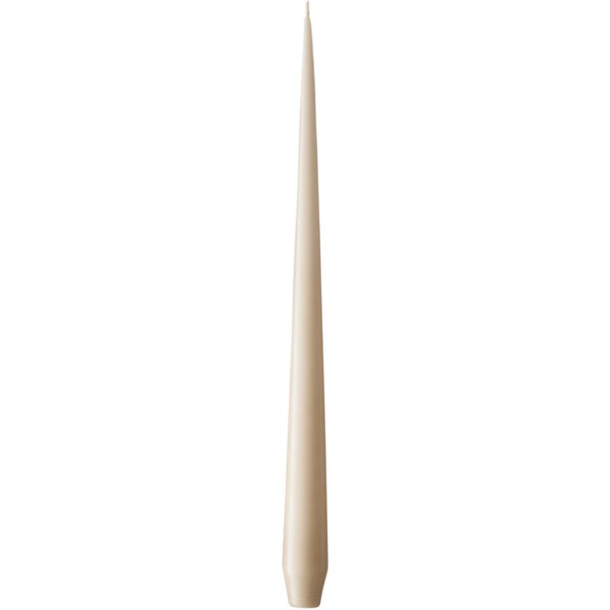 Picture of ESTER taper candle ice latte - H32cm