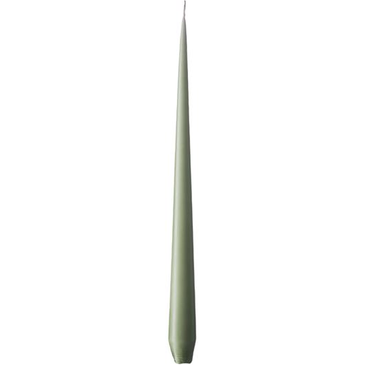 Picture of ESTER taper candle green soil - H32cm