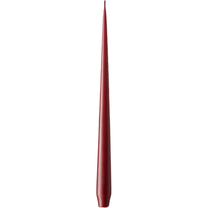 Picture of ESTER taper candle wine - H42cm
